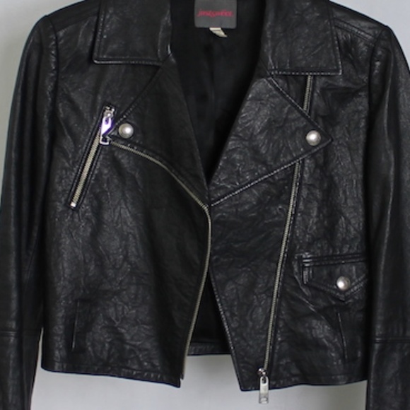 Vintage justSweet Leather Biker Jacket - Picture 2 of 6